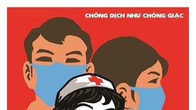 A poster by Hanoi-artist Luu Yen The