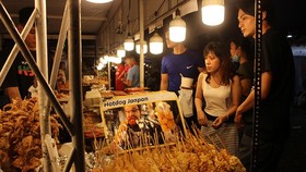 A food stall at the event (Photo: SGGP)