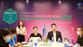 At the online press conference (Photo: enternews.vn)