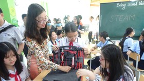 Quận 3 khánh thành phòng học STEM. Ảnh: THU TÂM