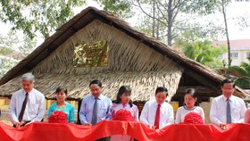 Khánh thành di tích Cây Da Đôi và phục chế nhà làm việc của nữ tướng Nguyễn Thị Định