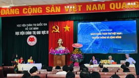 Quang cảnh hội thảo. Ảnh: TÍN HUY