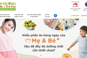 Chương trình Dinh dưỡng Bà mẹ và Trẻ em đang được Ajinomoto Việt Nam triển khai toàn quốc