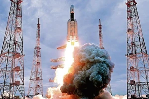 Tàu Chandrayaan-3 của Ấn Độ được phóng và hạ cánh trên Mặt trăng. Ảnh: ISRO