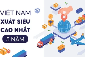 Việt Nam xuất siêu cao nhất 5 năm