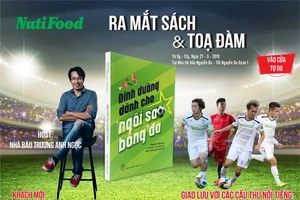 Ra mắt sách “Dinh dưỡng dành cho ngôi sao bóng đá” 