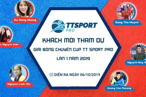 Nhiều ngôi sao bóng chuyền Việt Nam xuất hiện ở giải đấu không chuyên tại Hà Nội.