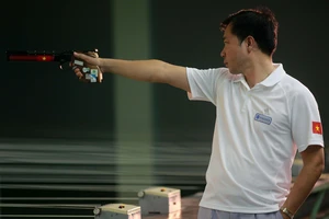 Hoàng Xuân Vinh sẽ bước vào hành trình bảo vệ tấm HCV 10m súng ngắn hơi nam.