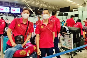 Các tuyển thủ Việt Nam hoàn thành thời gian cách ly và sẽ trở về địa phương tiếp tục tập luyện.