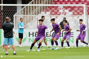 Đội tuyển Việt Nam với lợi thế đá sân nhà trước Indonesia ở trận bán kết lượt về