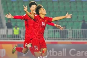 Quốc Việt là chân sút hàng đầu của đội U20 Việt Nam