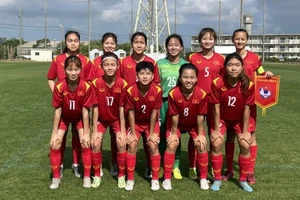 Đội hình xuất phát của U17 nữ Việt Nam