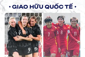 Đội tuyển nữ Việt Nam "làm nóng" cho VCK World Cup 2023 bằng cuộc so tài cùng đội tuyển nữ New Zealand