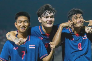 Thái Lan thắng dễ trước Myanmar. Ảnh: Changsuek