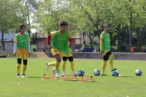 Đội tuyển nữ Việt Nam chuẩn bị cho trận tập huấn đầu tiên vào ngày 10-6