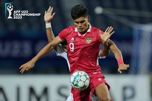 U23 Indonesia tự làm khó mình trong cuộc đua tranh ngôi đầu bảng B. Ảnh: Aseanfootball