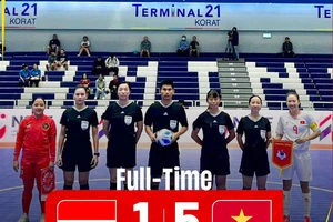 Đội tuyển futsal Việt Nam giành trận thắng thứ 2 liên tiếp