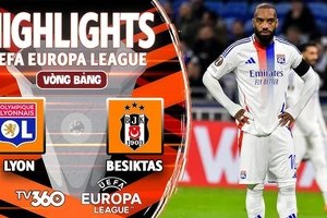 Lyon vs Besiktas 0-1: Rafa Silva kiến tạo, Gedson Fernandes ghi bàn duy nhất bất ngờ hạ đại diện nước Pháp