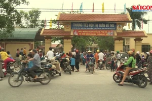 Lo ngại dịch bệnh, gần 500 học sinh một trường tiểu học ở Thái Bình nghỉ học