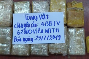 Triệt phá vụ vận chuyển 62.000 viên ma túy từ Lào về Việt Nam