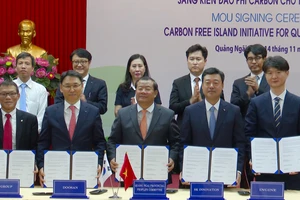 Doanh nghiệp Hàn Quốc, Việt Nam chung tay xây dựng đảo phi carbon tại Lý Sơn
