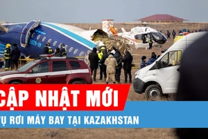 Vụ rơi máy bay tại Kazakhstan: Đã tìm thấy hộp đen thứ hai