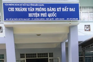 Chi nhánh Văn phòng đăng ký đất đai huyện Phú Quốc