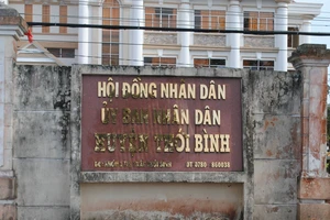 Trụ sở UBND huyện Thới Bình