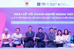 Các “ông lớn” ngành tôm tham gia liên minh sản xuất tôm sạch và bền vững Việt Nam