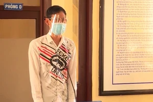 Bị cáo Nguyễn Chí Hiếu Minh Thanh tại tòa