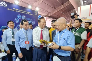 Khai mạc Hội chợ triển lãm quốc tế công nghệ ngành tôm Việt Nam