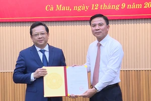 Phó Trưởng Ban Kinh tế Trung ương Nguyễn Đức Hiển làm Phó Bí thư Tỉnh ủy Cà Mau