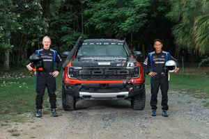 Ford Ranger Raptor Thế hệ mới lần đầu tiên tham gia Giải đua xuyên Quốc gia châu Á 2023