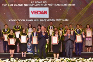 10 năm liên tiếp Vedan Việt Nam có mặt trong danh sách “Top 500 Doanh nghiệp lớn nhất Việt Nam”