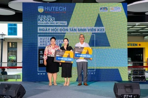 Vedan Việt Nam trao tặng học bổng cho sinh viên HUTECH
