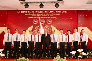 Vedan Việt Nam tri ân nhân viên làm việc lâu năm tại công ty