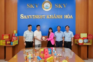 Công ty Sanvinest Khánh Hòa hợp tác Tập đoàn Đồng Nhân Đường (Trung Quốc) xuất khẩu sản phẩm
