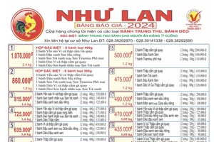 Bánh trung thu Như Lan "Trọn nghĩa tình - đậm đà bản sắc Việt"