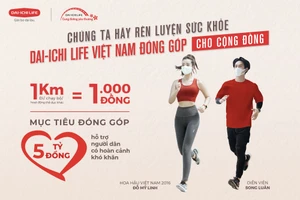 Dai-Ichi Life Việt Nam ra mắt giải đi/chạy bộ trực tuyến vì cộng đồng