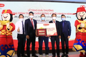 Dai-Ichi Life Việt Nam trao thưởng chương trình tri ân chào mừng 4 triệu khách hàng
