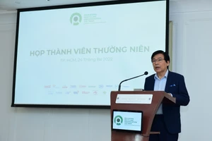 Ông Phạm Phú Ngọc Trai, Chủ tịch PRO VN tại buổi họp thường niên