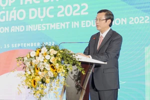 Thứ trưởng Nguyễn Văn Phúc phát biểu khai mạc hội nghị