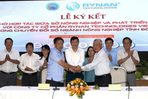 Sở NN-PTNT tỉnh Đồng Tháp và Công ty Rynan Technologies Vietnam ký hợp tác