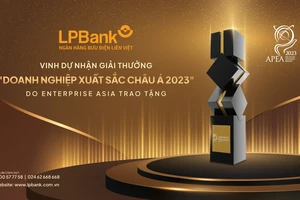 LPBank tiếp tục nhận giải thưởng Doanh nghiệp xuất sắc châu Á năm 2023