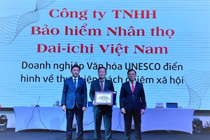 Dai-ichi Life Việt Nam nhận giải thưởng từ Liên hiệp các hội Unesco