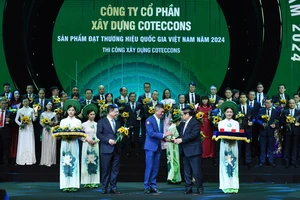 Coteccons được công nhận là Thương hiệu Quốc gia Việt Nam 2024