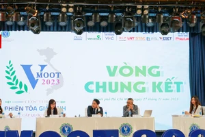Vòng chung kết cuộc thi Phiên tòa giả định phiên bản Việt - Vmoot 2023