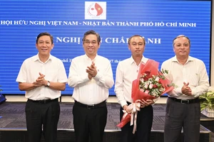 Đồng chí Huỳnh Thanh Nhân giữ chức Chủ tịch Hội Hữu nghị Việt Nam - Nhật Bản TPHCM nhiệm kỳ 2023-2028