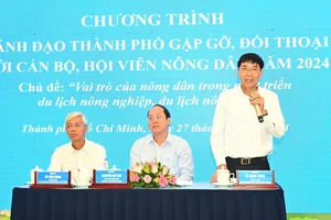  Lãnh đạo TPHCM đối thoại với nông dân, tìm hướng phát triển nông nghiệp kết hợp du lịch