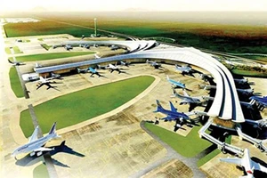 Phối cảnh một góc sân bay quốc tế Long Thành.